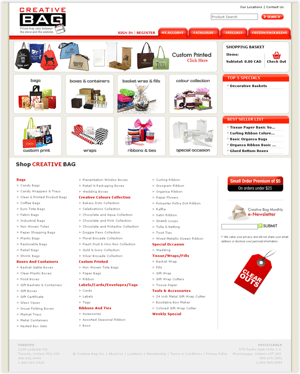 Creative Bag Inc